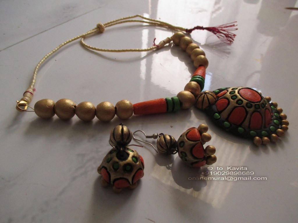 12A terracotta jewellery