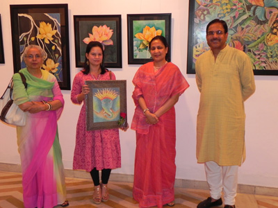 Price of Jaipur visiting Art on silk exhibition at Jaipur 1