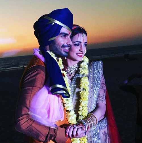Sanaya Irani and Mohit Sehgal wedding