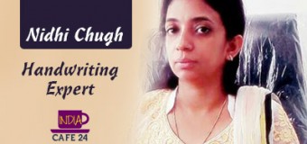 Nidhi Chugh- Judging Character And Personality With Handwriting