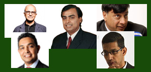 Top Five Indian CEO’s Who Are Making The Country Feel Proud