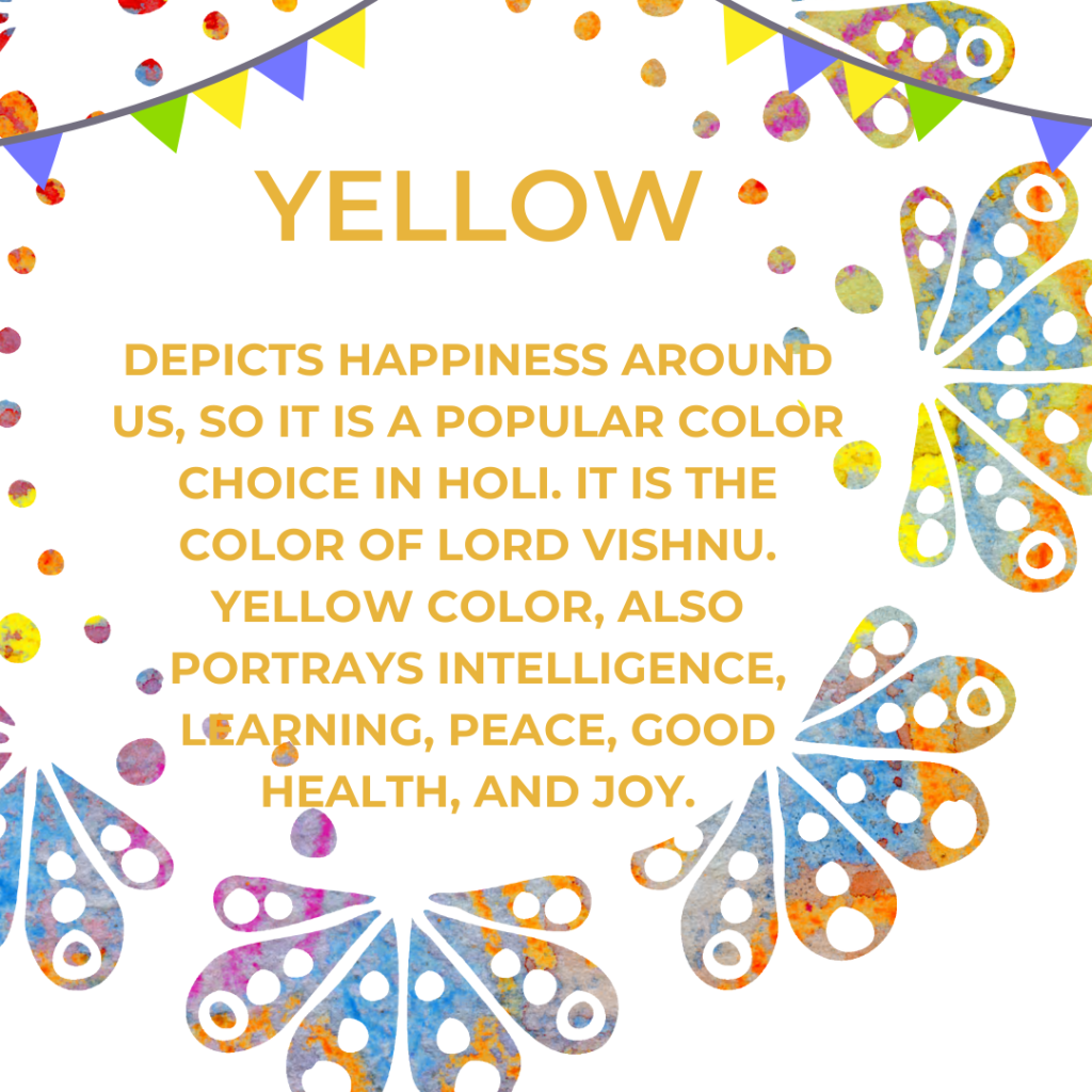 Yellow Herbal Colors India