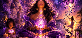 Color Psychology Series- Violet & White: The Story of the Soul Returning to Light